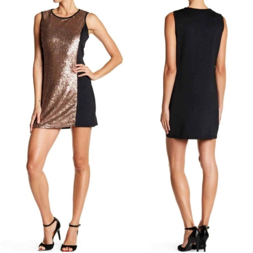 NWT Papillon sequin sleeveless tank party dress